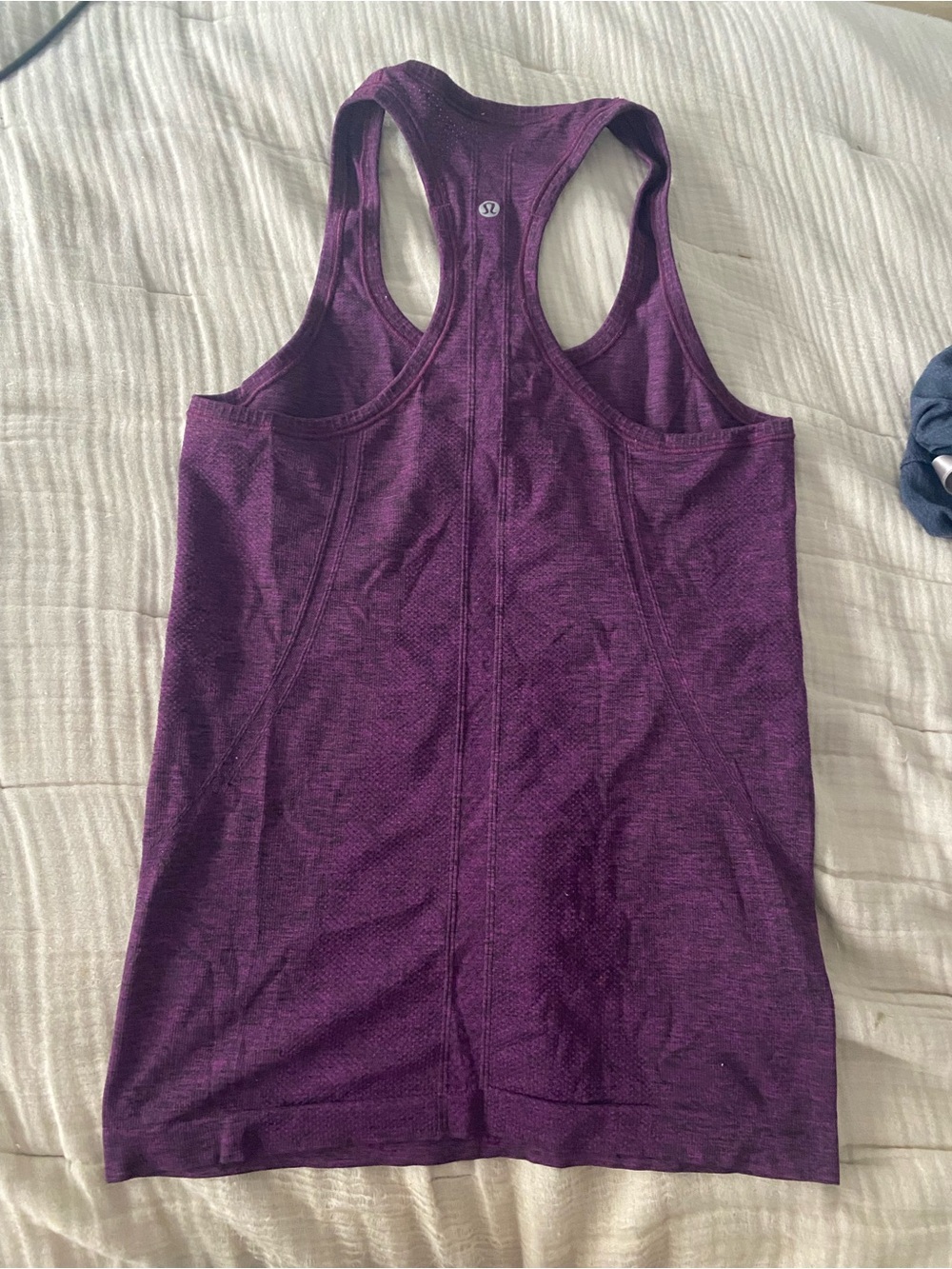 Lululemon Purple Racerback Tank Top - Picture 2 of 4